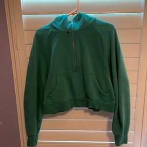Green lululemon scuba xs/s